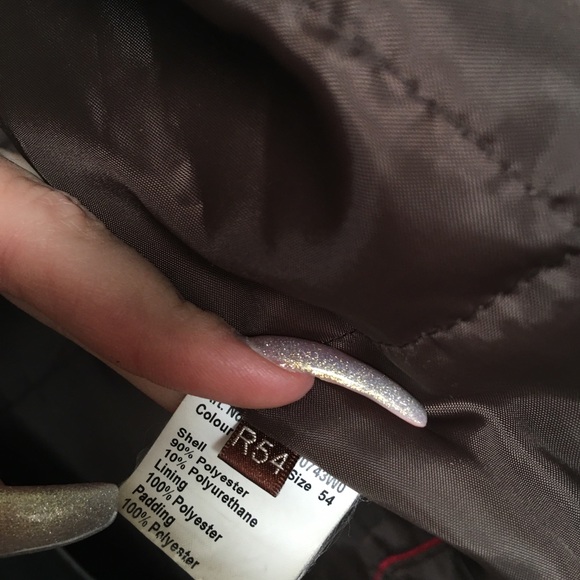 Euro Men’s Black Zippered Coat w/ Inside Pockets - Picture 6 of 7